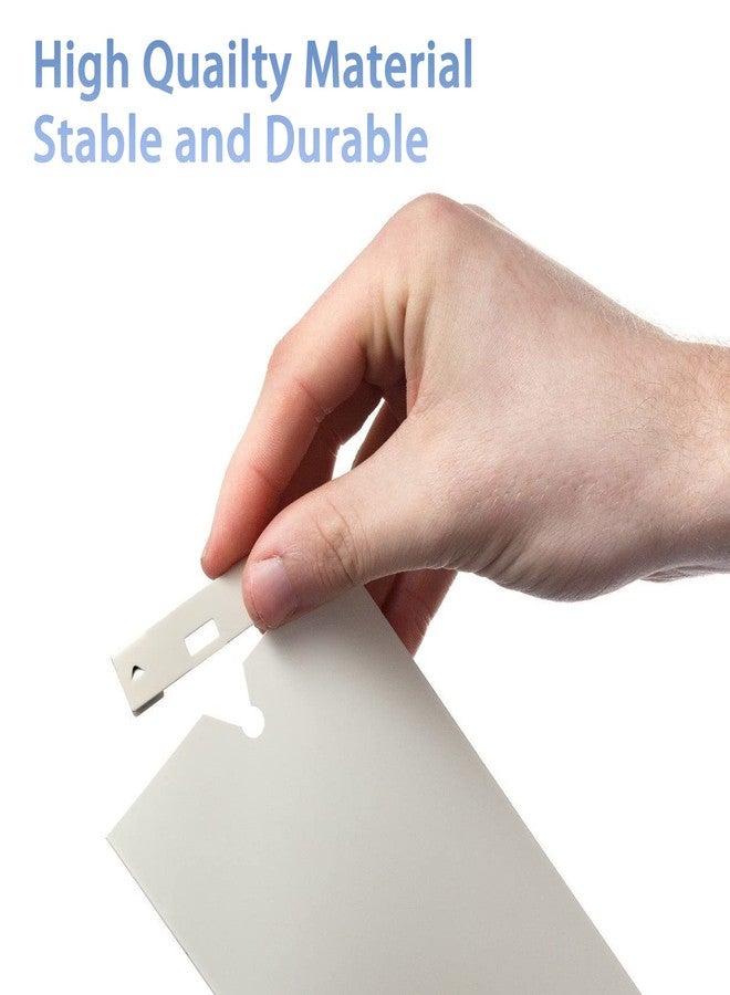 Litoexpe 12 Pcs Vertical Blind Vane Savers, White Blind Clip, Window Blind Replacement - Image 3